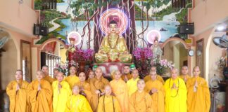 Quận 7: Tổ chức an cư kiết hạ tại chùa Tân Long và Tu Viện Định Thành