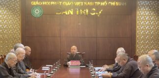 Họp tổng kết các hoạt động Phật sự trong chuỗi sự kiện Tuần lễ Phật đản PL.2568.