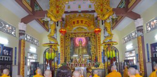 Củ Chi: Lễ Bố tát thính giới của chư Tăng PL.2568