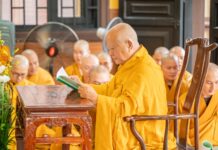 Quận 4: Bố tát, thính giới tại Văn phòng BTS PG Q.4 – Chùa Long Bửu