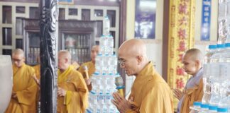 Chùa Liên Hoa Q.8 thăm và cúng dường trường hạ tại huyện Củ Chi