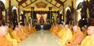 Bình Thạnh: Lễ Bố tát, thính giới định kỳ của chư Tăng Ni Q. Bình Thạnh tại chùa Bửu Liên và chùa Dược Sư