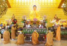 Quận 8: Chư tăng Bố-tát kỳ cuối trong mùa An cư kiết hạ Phật lịch 2568
