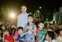 Huyện Bình Chánh: Chùa Thanh Tâm tổ chức chương trình “Vui hội trăng rằm” cho thiếu nhi