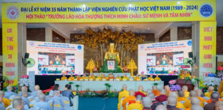 Khai mạc Đại lễ kỷ niệm 35 năm thành lập Viện Nghiên cứu Phật học Việt Nam