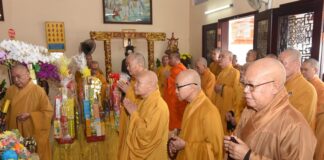 Bình Thạnh: Lễ tưởng niệm Hòa thượng Thích Minh Mẫn – Chứng minh Ban Trị sự GHPGVN Q.Bình Thạnh