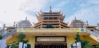 Không khí chuẩn bị Đại lễ Kỷ niệm 35 năm thành lập Viện Nghiên cứu Phật học Việt Nam và Khai mạc hội thảo “Trưởng lão Hòa thượng Thích Minh Châu: Sứ mệnh và tầm nhìn”.