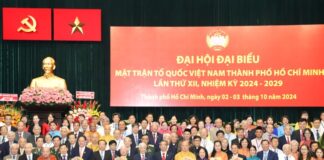 Ông Nguyễn Phước Lộc tiếp tục được chọn cử làm Chủ tịch Ủy ban MTTQ TP HCM, khóa XII