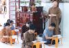 H.Củ Chi: Phật tử ôn thi giáo lý và thi thử tại chùa Hạnh Đức