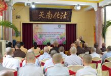 Quận 8: Tuyên truyền, phổ biến pháp luật về An toàn giao thông cho Tăng Ni và Phật tử