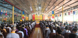 Huyện Củ Chi: Hơn 350 thí sinh tham dự kỳ thi giáo lý Phật tử cấp quận huyện năm 2024
