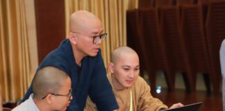 Chùm ảnh: Ngày thứ hai Khóa bồi dưỡng thiết kế truyền thông Phật giáo năm 2024