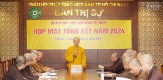 Ban Pháp chế GHPGVN TP.HCM tổng kết hoạt động năm 2024