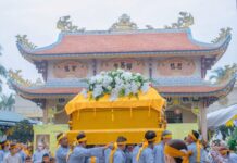 Lễ truy niệm và phụng tống kim quan cố Ni trưởng Thích nữ Bửu Hoà trà tỳ tại Tháp Long Thọ – H.Củ Chi