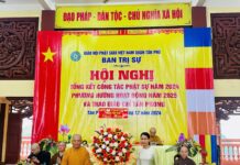 Tân Phú: Ban Trị sự tổng kết Phật sự năm 2024