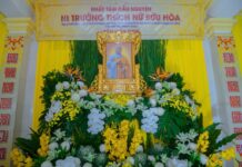 Lễ thỉnh Giác linh cố Ni trưởng Thích nữ Bửu Hoà lễ Tổ & thính giới tại chùa Phước Thiện (H. Hóc Môn)