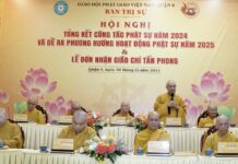Quận 6: Ban Trị sự tổng kết hoạt động Phật sự năm 2024, triển khai phương hướng hoạt động năm 2025