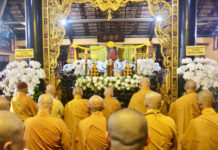 TP.Thủ Đức: Lễ nhập kim quan Hòa thượng Thích Trung Phú, Viện chủ chùa Thái Nguyên