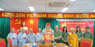 Phân ban Ni giới Trung ương và TP.HCM thăm, chúc Tết các cơ quan ban ngành tại TP.HCM