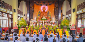 Lễ khai đàn Pháp hội Dược Sư cầu an đầu xuân Ất Tỵ tại chùa Bửu Đà (Q.10, TP.HCM)