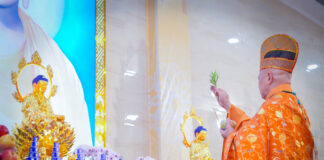 Trang nghiêm lễ khai đàn Pháp hội Dược Sư – Xuân Ất Tỵ 2025 tại Việt Nam Quốc Tự