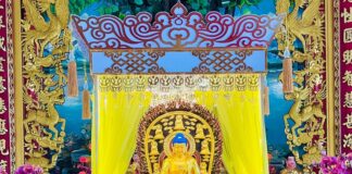 Trang nghiêm lễ Khai đàn Dược Sư Thất Châu tại chùa Giác Sanh (Q.11, TP.HCM)