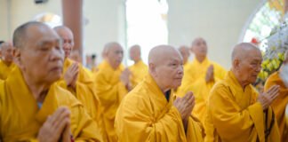 Lãnh đạo GHPGVN dâng hương tưởng niệm Trưởng lão Hòa thượng Thích Trí Tịnh