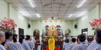 Trang nghiêm lễ tạ Phật và hoàn đàn Pháp hội Dược Sư tại chùa Hạnh Đức (H.Củ Chi, TP.HCM)