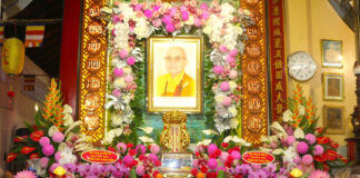 Quận 8: Chùa Huệ Lâm long trọng tổ chức lễ húy kỵ lần thứ 22 ngày cố Ni trưởng Thích Giác Nhẫn viên tịch