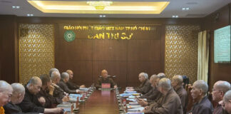 Thảo luận kế hoạch tổ chức Đại lễ Phật đản và An cư kiết hạ Phật lịch 2569