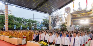 Thủ Đức: Trang nghiêm lễ Phật đản Phật lịch 2569 tại chùa Thiên Minh