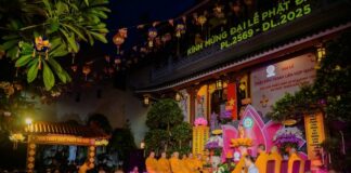 Q.Tân Bình: trang nghiêm tổ chức Đại lễ Phật đản Phật lịch 2569 tại chùa Hải Quang