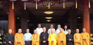 Tổng Giáo phận TP.HCM chúc mừng Đại lễ Phật đản PL.2569