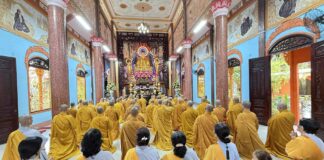 Quận 1: Chư Tăng Ni tác pháp an cư PL.2569 tại Tổ đình Vạn Thọ