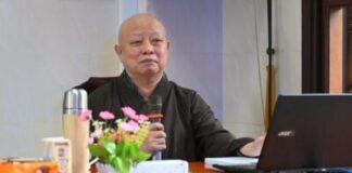 Hòa thượng Thích Lệ Trang giảng chuyên đề Nghi lễ Phật giáo tại Học Viện Phật giáo Việt Nam TP.HCM