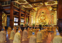 Trang nghiêm tác pháp An cư PL.2569 tại Việt Nam Quốc Tự