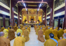 Tân Phú: Trang nghiêm tổ chức Lễ Đối Thú An Cư Kiết Hạ PL.2569 tại chùa Hạnh Nguyện