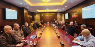 Ban Thường trực BTS GHPGVN TP.HCM họp triển khai Thông tư Trung ương và các Phật sự trọng điểm