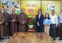 Lãnh đạo TP.HCM thăm và chúc mừng Báo Giác Ngộ nhân Ngày Báo chí Cách mạng Việt Nam