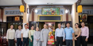 Phường Tăng Nhơn Phú thăm và gặp gỡ các cơ sở Phật giáo trên địa bàn