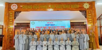 Bình Chánh: Dừng hoạt động Ban Trị sự Phật giáo cấp huyện & công cử nhân sự đại diện liên lạc cấp phường