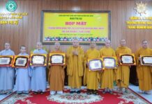 Hóc Môn: Họp mặt tri ân trước ngày dừng hoạt động Ban Trị sự Phật giáo cấp huyện