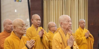 Đức Pháp chủ GHPGVN quang lâm Việt Nam Quốc Tự dâng hương tưởng niệm và khai đàn Pháp hội Vu lan PL.2569