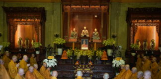 Lễ tưởng niệm Trưởng lão Hòa thượng Thích Tâm Châu tại Việt Nam Quốc Tự