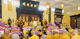 Chùa Ấn Quang tổ chức tưởng niệm 12 năm ngày Hòa thượng Thích Nhật Quang viên tịch