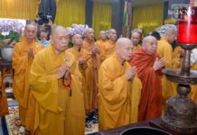 Trung ương Giáo hội viếng tang Trưởng lão Hòa thượng Thích Thiện Tánh