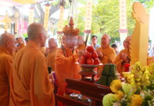 Lễ cầu siêu bạt độ các anh linh, anh hùng liệt sĩ và đồng bào tử nạn tại Công viên Văn hóa Lê Thị Riêng