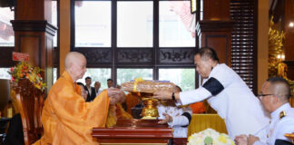 Trang nghiêm lễ dâng y Kathina Hoàng gia Thái Lan tại Việt Nam Quốc Tự