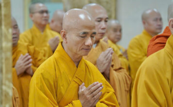 【ẢNH – TUẦN HUÂN TU PL.2569】Trang nghiêm Thời quá đường thọ trai và kinh hành