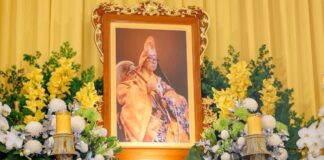 Trang nghiêm cử hành Lễ nhập kim quan Trưởng lão Hòa thượng Thích Như Tín tại chùa Hưng Long